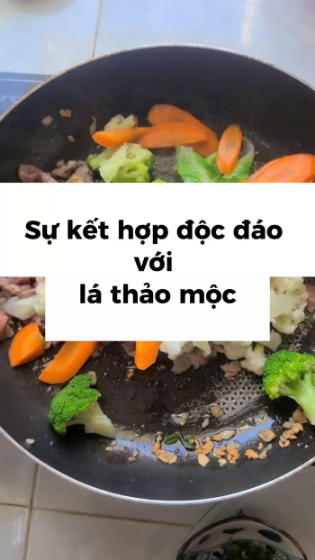 CÁCH LÀM BÒ XÀO + NƯỚC CHẤM VỚI LÁ HÀM HƯƠNG