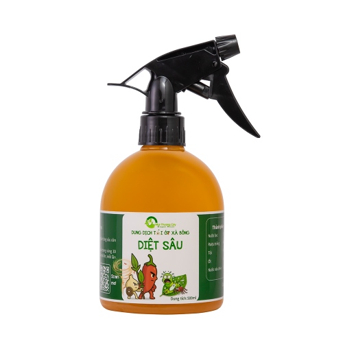 DUNG DỊCH TỎI ỚT XÀ BÔNG DIỆT SÂU RỆP