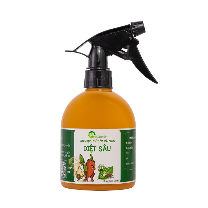 DUNG DỊCH TỎI ỚT XÀ BÔNG - DIỆT SÂU RỆP CUỐN CHIẾU