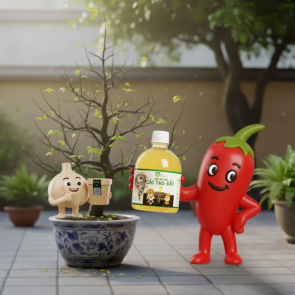 Phục hồi rễ mai sau tết