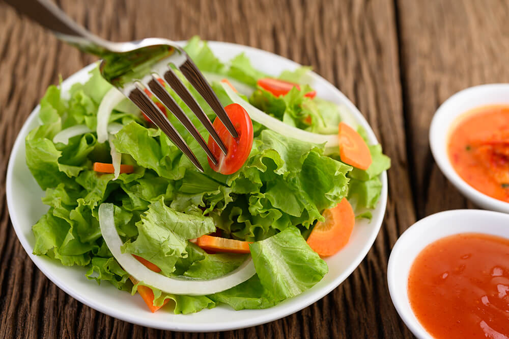trồng salad tại nhà