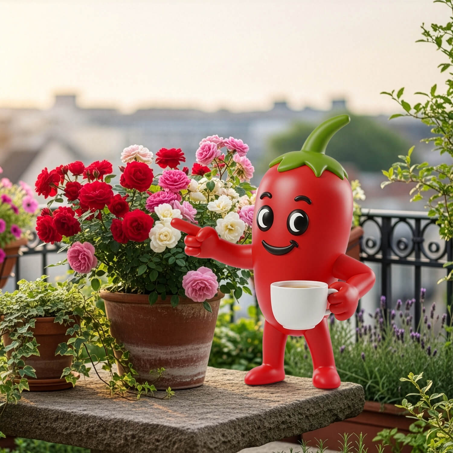 tưới trà cho cây đúng cách