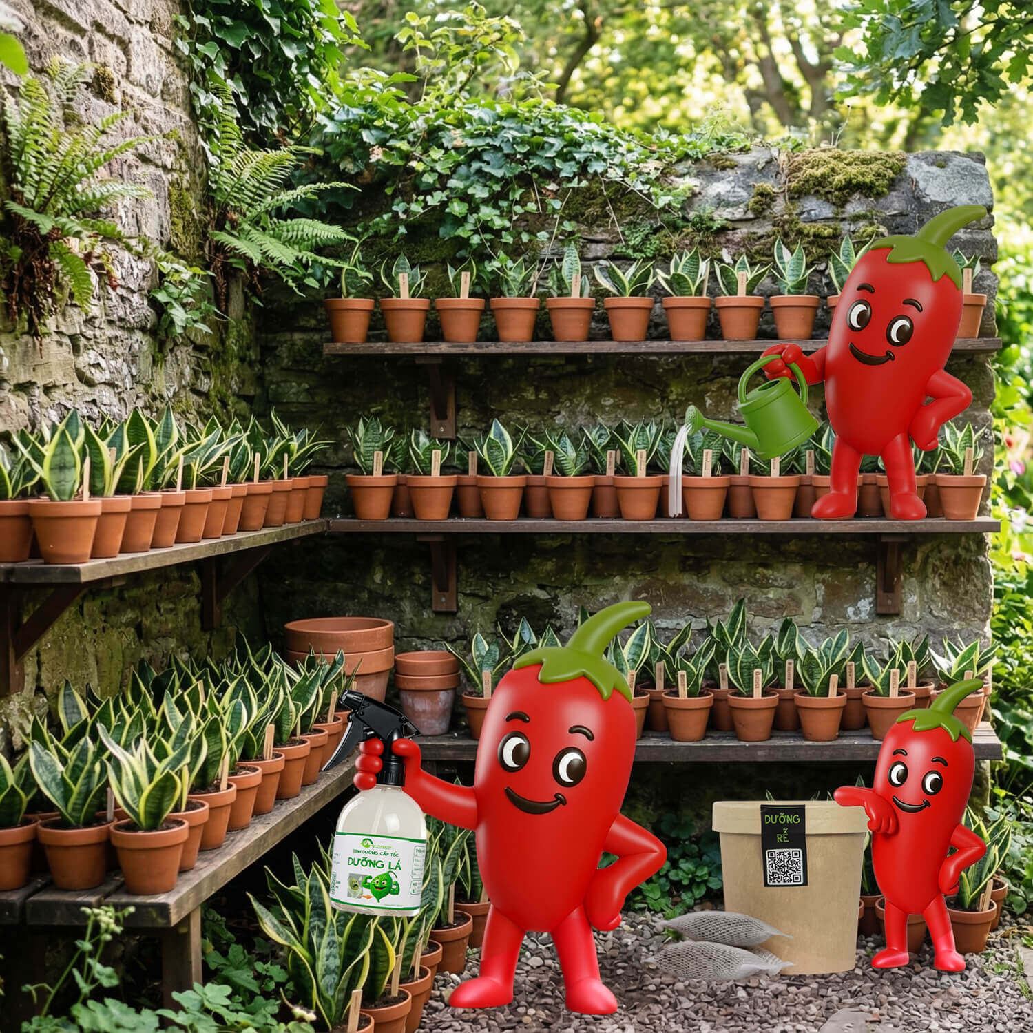 nhân giống lưỡi hỗ đơn giản tại nhà