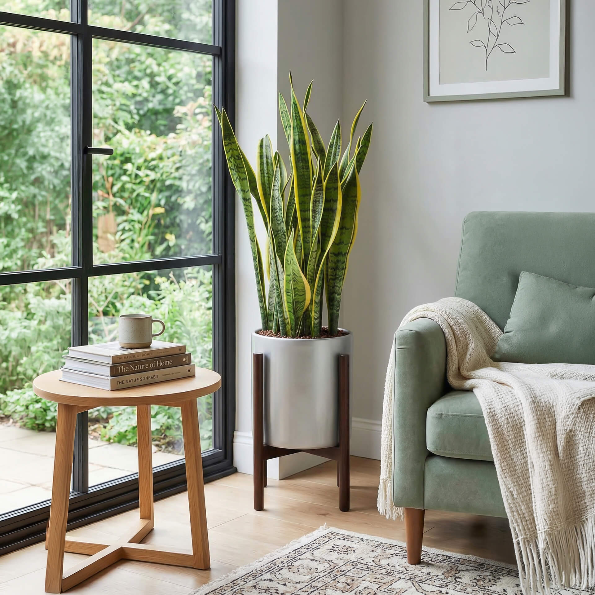 cây lưỡi hỗ có độc tính cần để xa tầm tay trẻ em và thú cưng